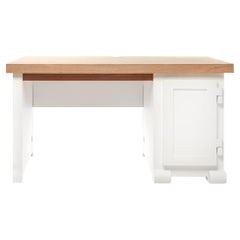 Moooi Paper RHS Desk in Wood & Cardboard with Oak Veneer Top by Studio Job