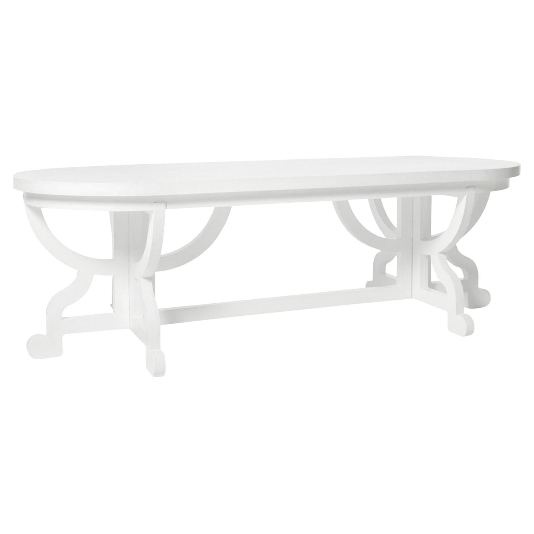 Moooi Paper Table in White Wood & Cardboard with Oak Veneer Top by Studio Job For Sale