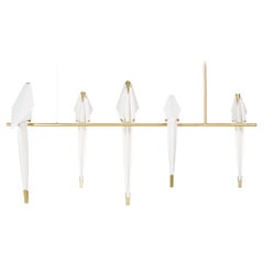 Petite lampe à suspension Moooi Perch Branch avec cadre en acier et aluminium