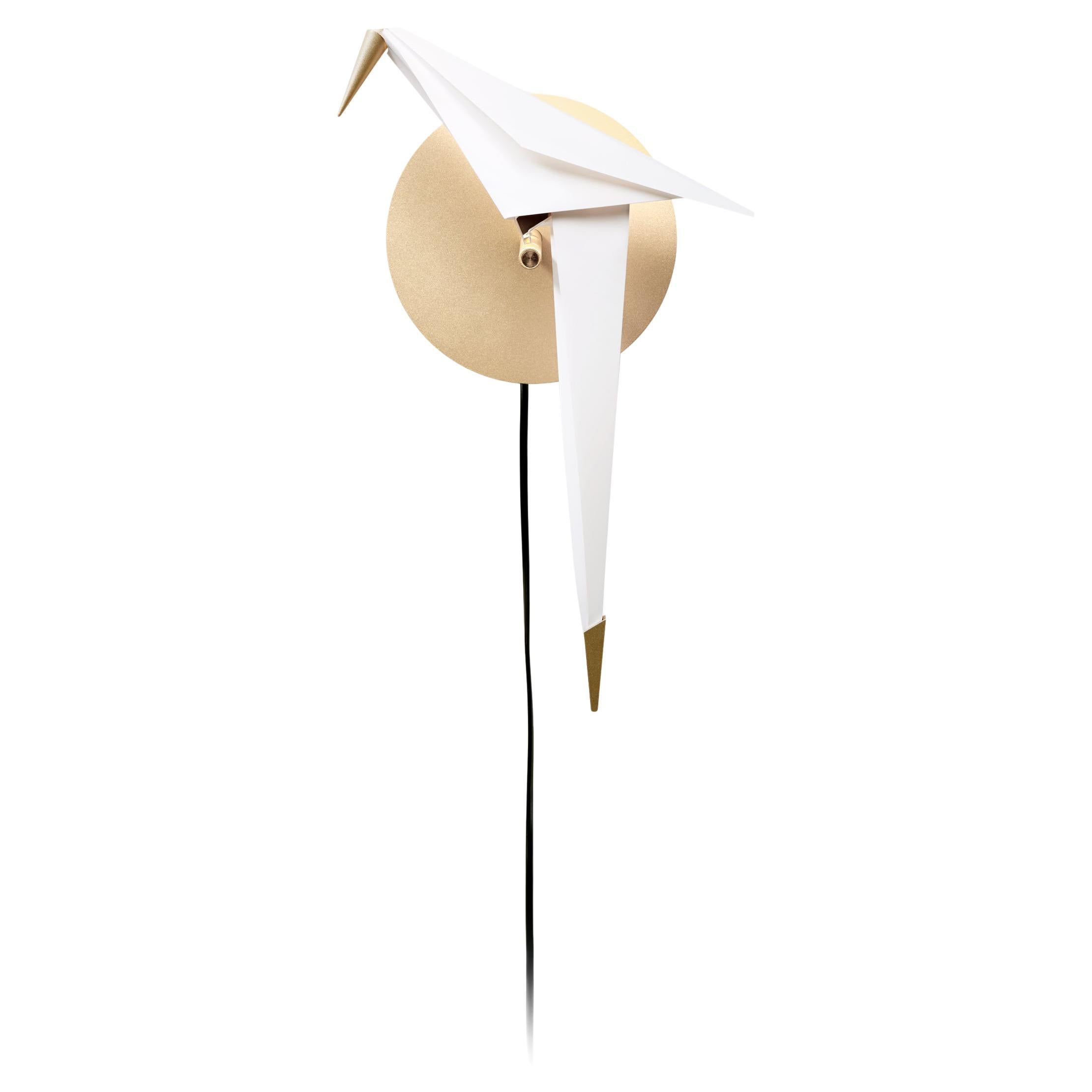 Moooi Perch Small Non-Dimmable Wall Light in Steel and Aluminium Frame For Sale