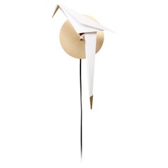 Moooi Perch Small Non-Dimmable Wall Light in Steel and Aluminium Frame