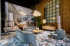 Moooi Pomander Noir Rug in Soft Yarn Polyamide by Tricia Guild
