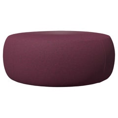 Grand pouf Moooi en forme de sabot en tissu violet Divina MD 683