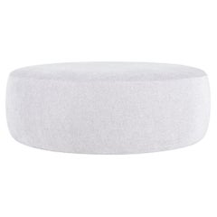 Moooi Pooof Large Pouf in Tonica 2, 171 White Upholstery