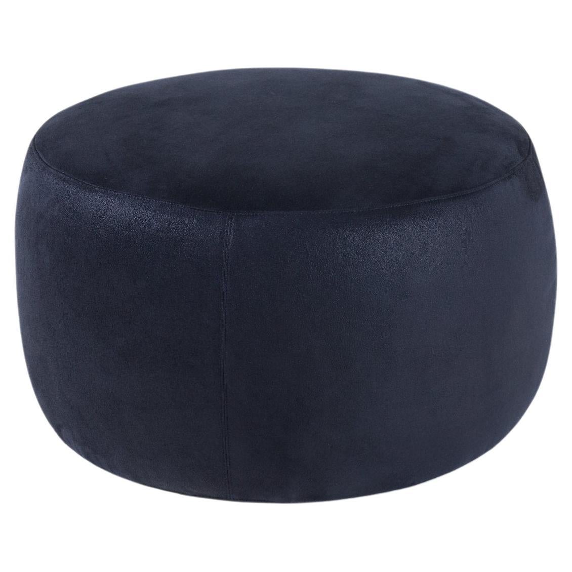 Moooi Pooof Small Pouf in Abbracci, Black Upholstery For Sale