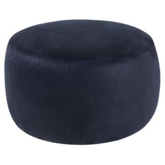 Moooi Pooof Small Pouf in Abbracci, Black Upholstery