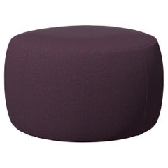Moooi Pooof Small Pouf in Divina MD, 683 Purple Upholstery