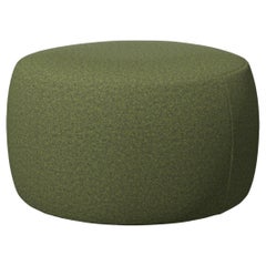 Moooi Pooof Small Pouf in Divina MD, 943 Green Upholstery