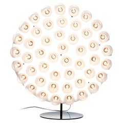 Moooi Prop Light Round Floor Lamp with Soft White Glass Bulbs by Bertjan Pot