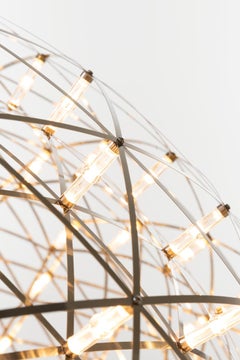 Moooi Raimond II R43 Suspension LED Lamp in Stainless Steel, 10m