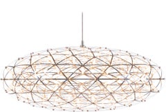 Moooi Raimond II Zafu Suspension LED Lamp in Stainless Steel, 10m
