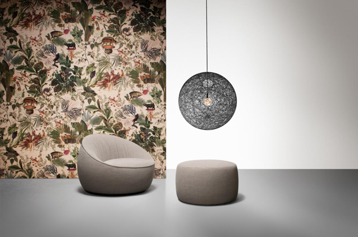 Kleine Moooi Random Light II Kleine Hängeleuchte aus weiß verchromtem Stahl (21. Jahrhundert und zeitgenössisch) im Angebot