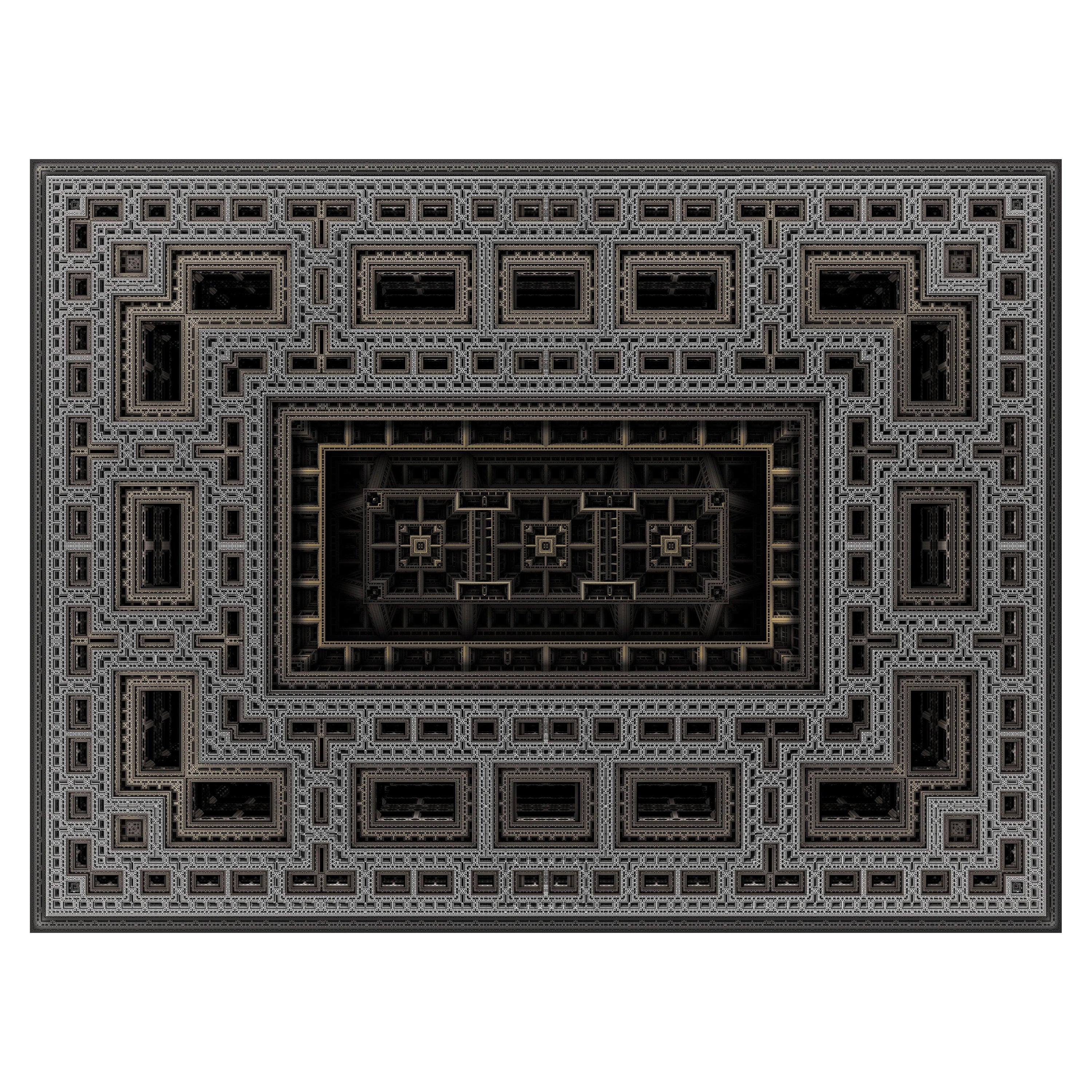Tapis Moooi S.F.M. #077 en polyamide de fil souple de Marcel Wanders Studio