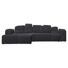 Moooi SLT Chaise Longue Left in Divina Md, 193 Upholstery with Steel Frame