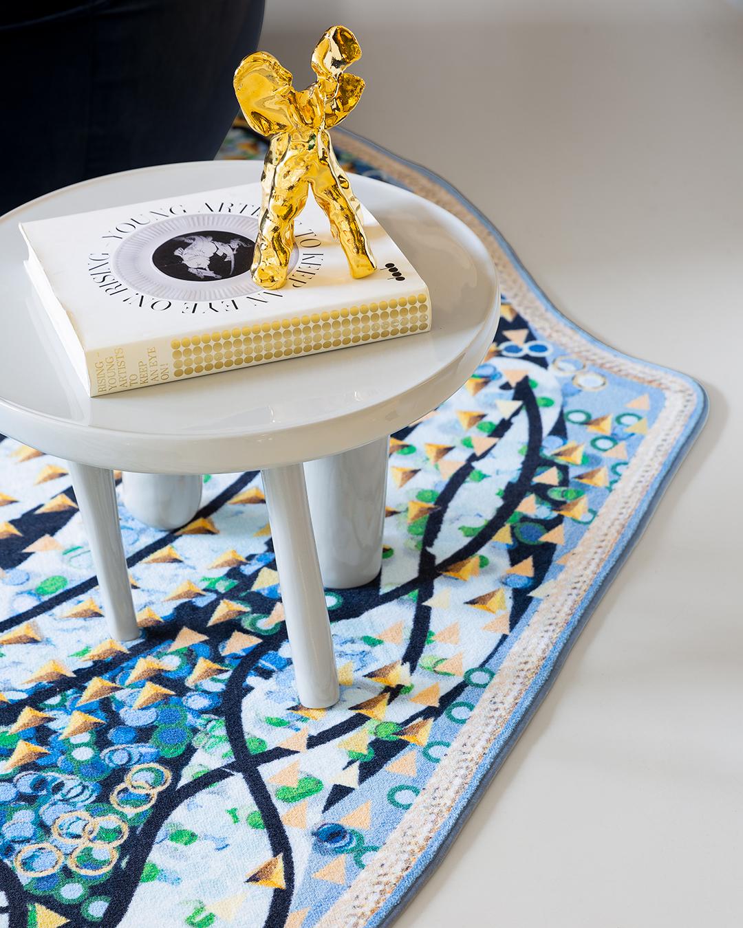 Kleiner Adriano-Teppich aus hochflorigem Polyamide von Antonio Aric, Moooi im Zustand „Neu“ im Angebot in Brooklyn, NY