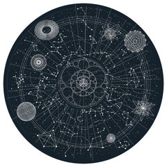 Moooi Small Celestial Rug in Low Pile Polyamide by Edward van Vliet