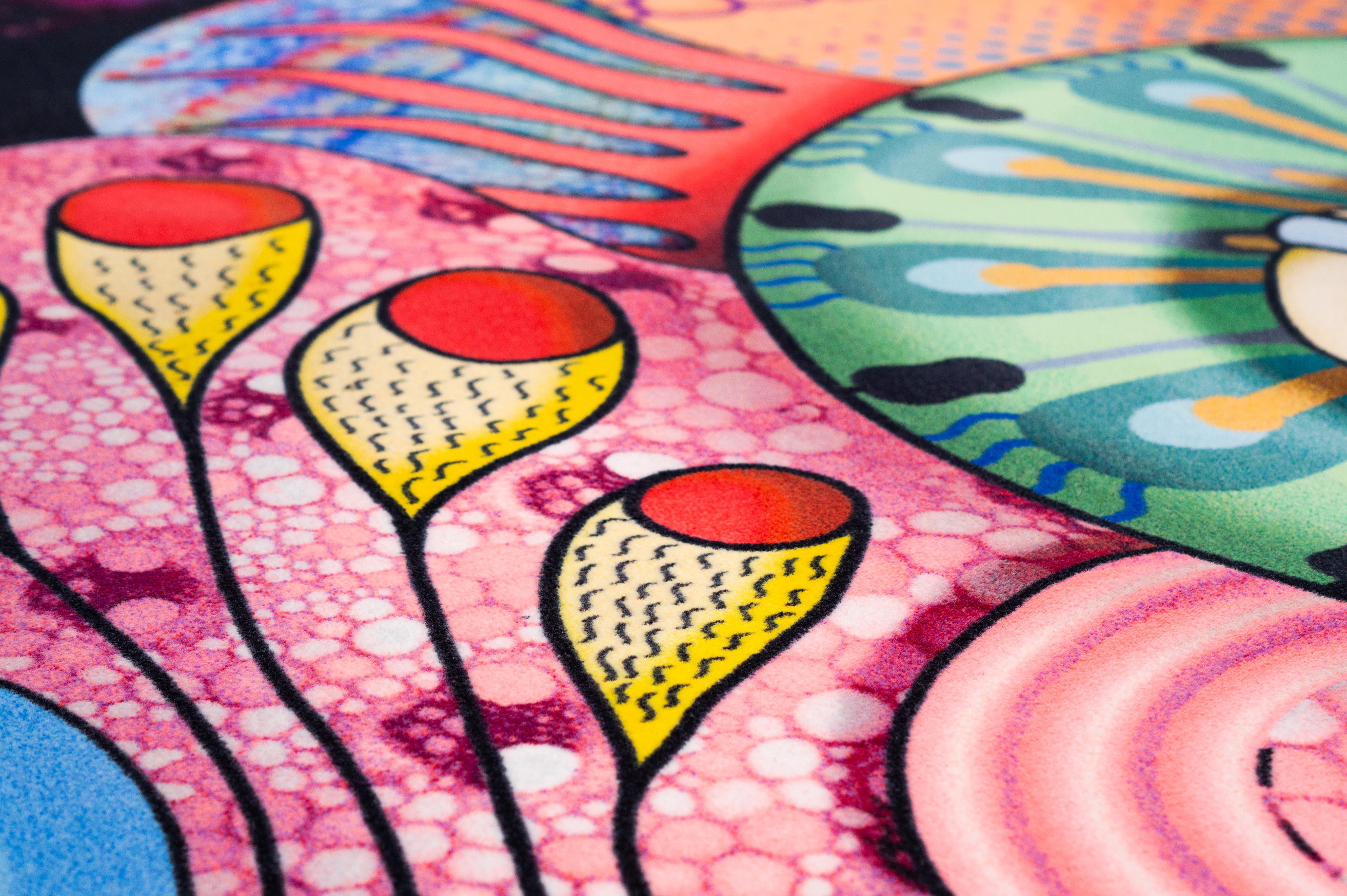 Moooi Kleiner drakonischer teppich aus weichem polyamidgarn von Elena Salmistraro

Elena Salmistraro Produktdesignerin und Künstlerin, geboren 1983, Elena Salmistraro lebt und arbeitet in Mailand. Nach ihrem Abschluss an der Polytechnischen