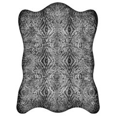 Petit tapis Moooi à bras arqué d'animaux, motif animal, en polyamide de tissu souple