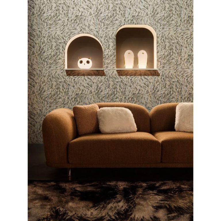 Moooi Small Extinct Animals Blushing Sloth Rug in Low Pile Polyamide ...