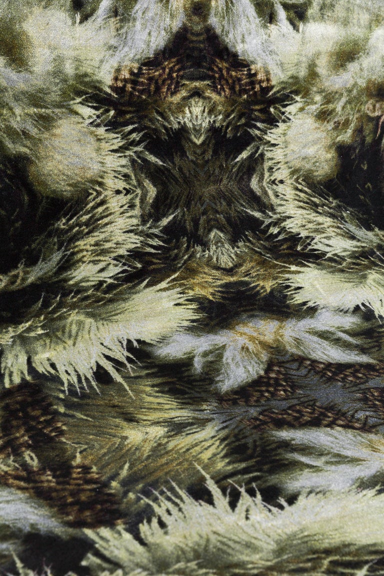 Moooi Small Extinct Animals Blushing Sloth Rug in Wool For Sale at 1stDibs