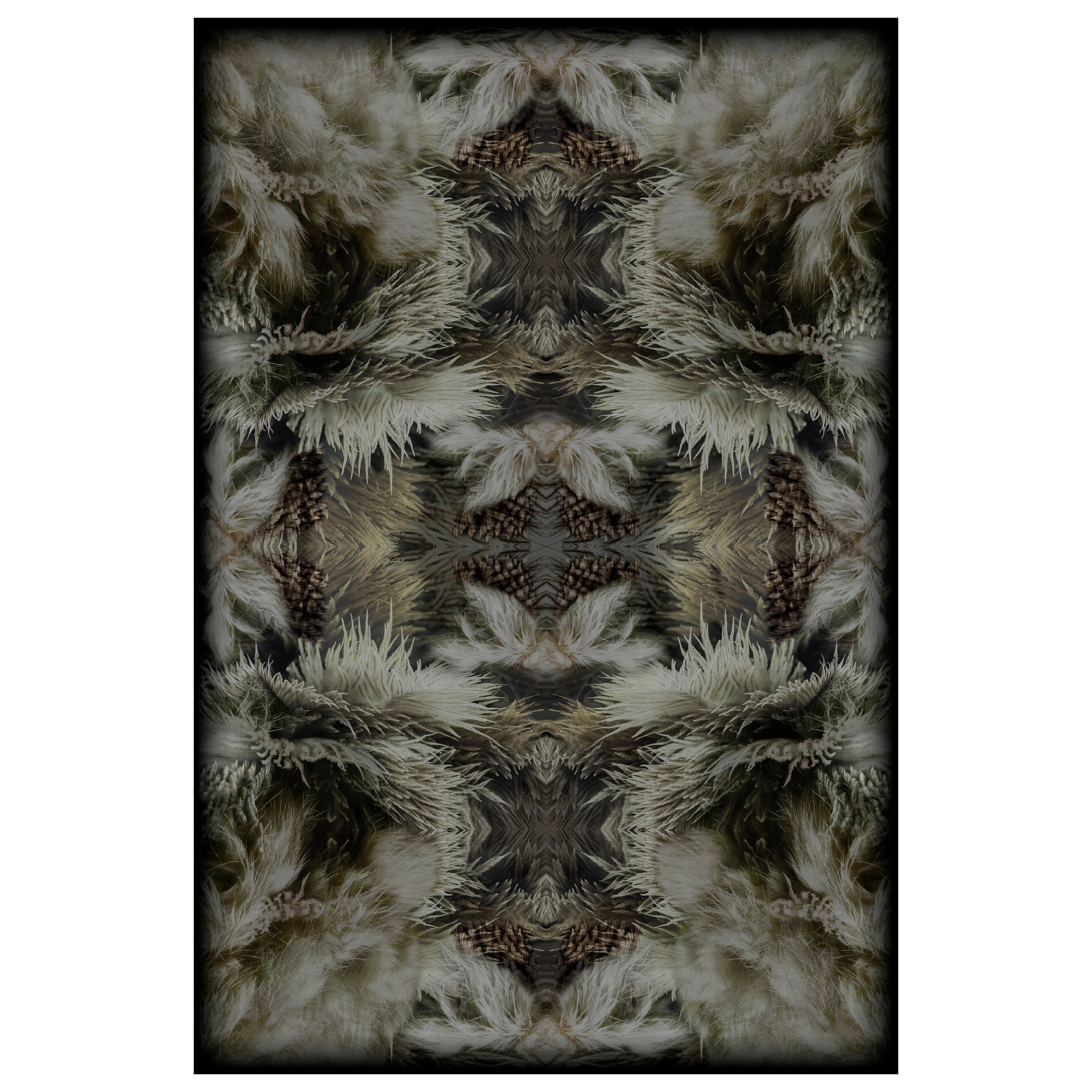 Moooi Small Extinct Animals Blushing Sloth Rug in Wool
