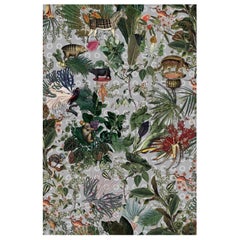 Moooi Small Extinct Animals Cloud Rectangle Rug in Soft Yarn Polyamide