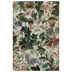 Tapis rectangulaire Moooi Small Extinct Animals ivoire à poils bas polyamide