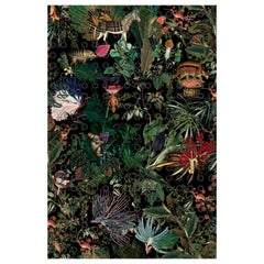 Moooi Petit Animaux Éteints Corbeau Tapis Rectangle en Laine