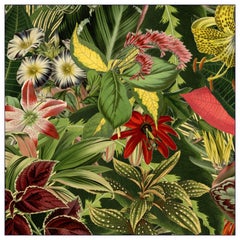 Moooi Small Extinct Plants Square Rug in Low Pile Polyamide