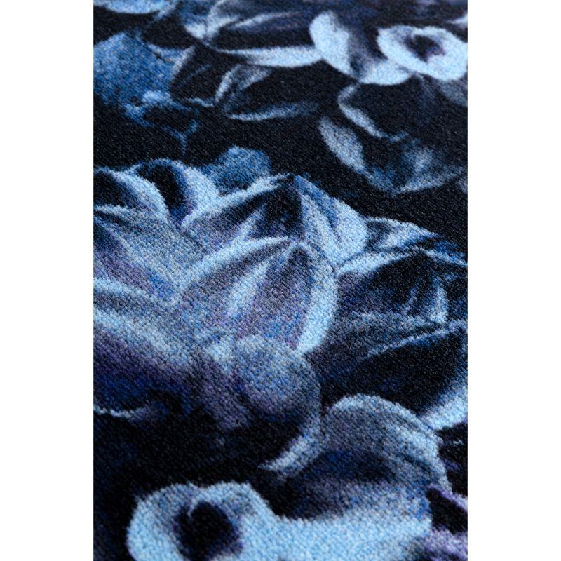Polyester Moooi Small Flowergarden Night Rectangle Rug in Low Pile Polyamide For Sale