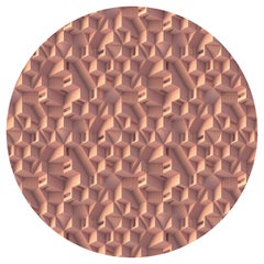 Kleiner Maze Miami Moooi, runder Teppich aus hochflorigem Polyamide, von Note