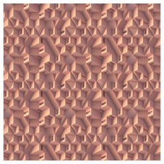 Moooi Kleiner Maze Miami Quadratischer Teppich aus Polyamide mit niedrigem Flor von Note