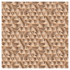 Moooi Small Maze Puglia Square Rug in Low Pile Polyamide by Note