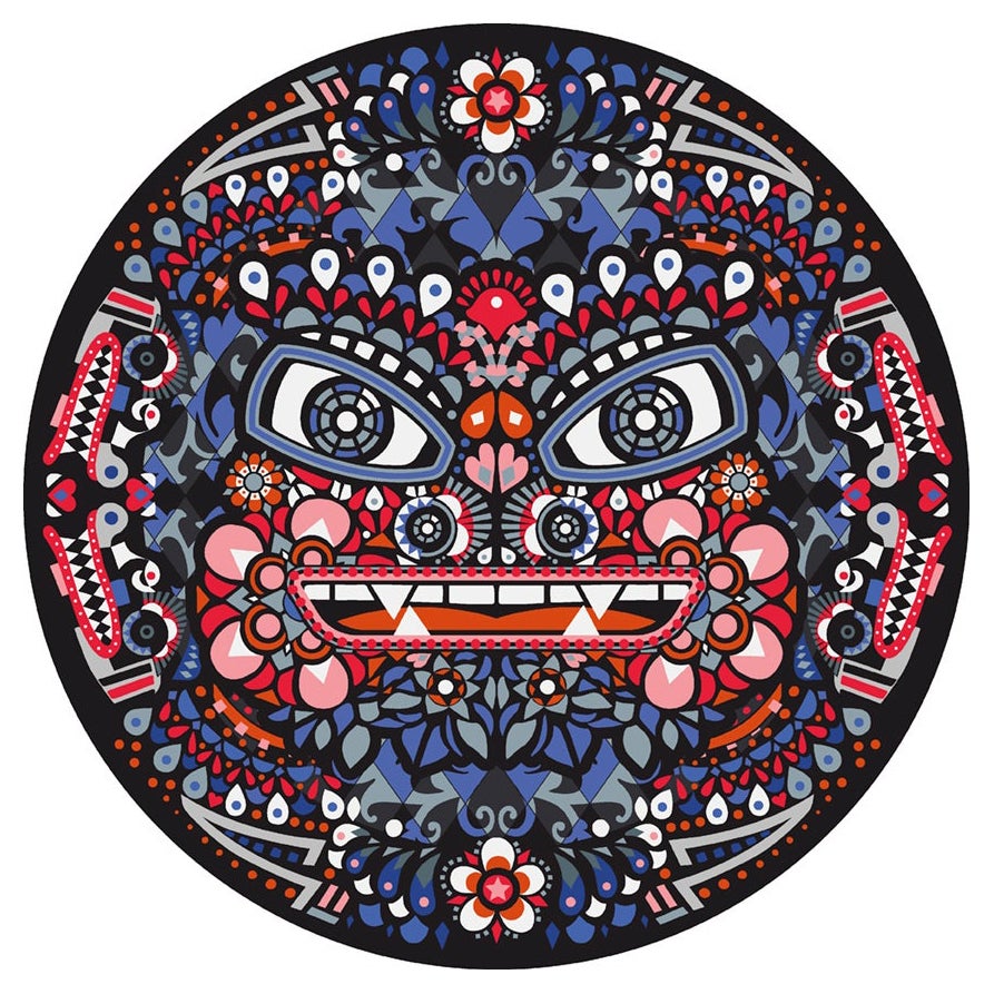 Moooi Small Monster Carpet in Soft Yarn Polyamide by Marcel Wanders Studio For Sale