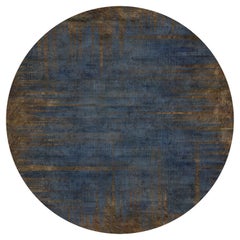 Tapis rond Patina Fog de la collection Moooi Small Quiet en polyamide souple