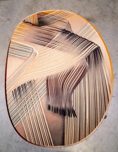 Kleiner Moooi Kleiner Re-Mingle Herbstteppich aus Polyamide mit niedrigem Flor von Claire Vos