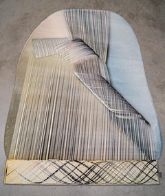Moooi Small Un-Roll Spring Rug in Low Pile Polyamide by Claire Vos