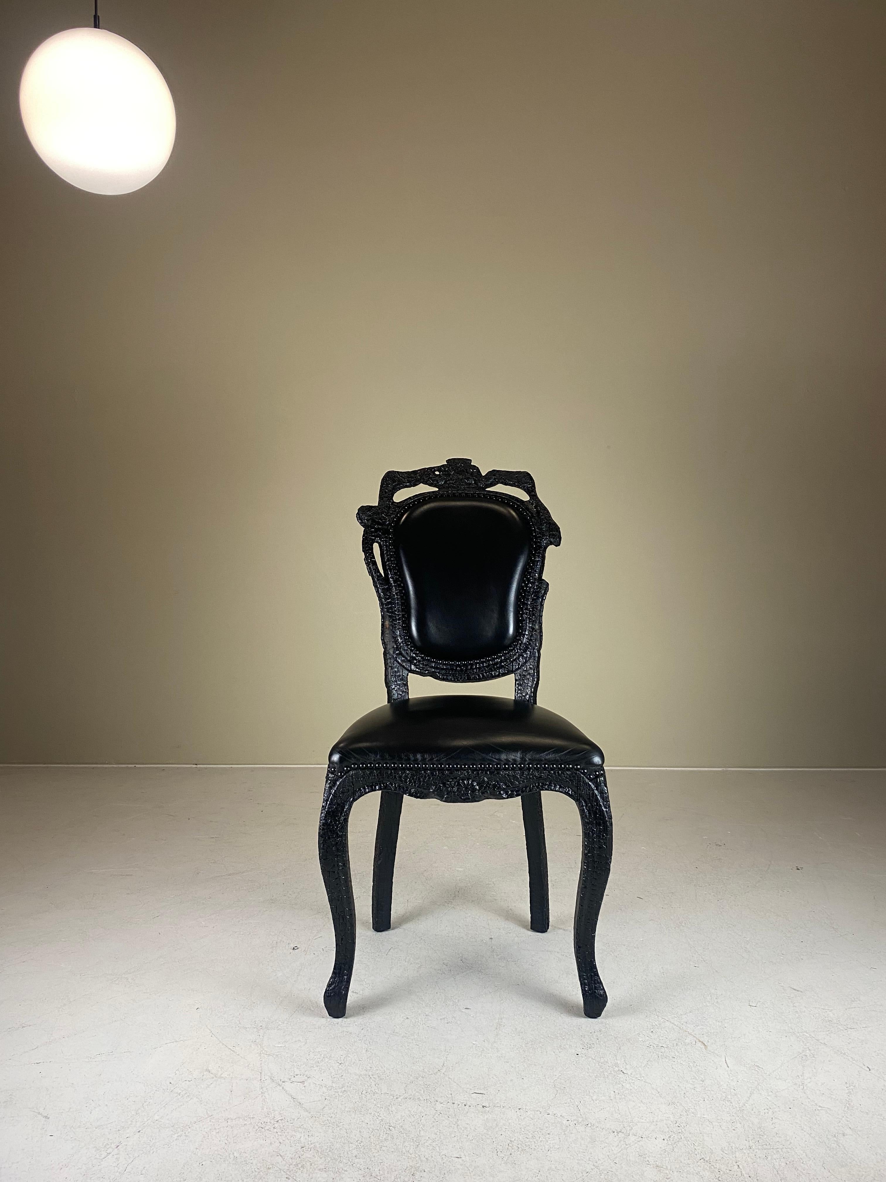 Moooi Smoke Chair '2004' by Maarten Baas, Dutch Design, Post-Modern For Sale 1