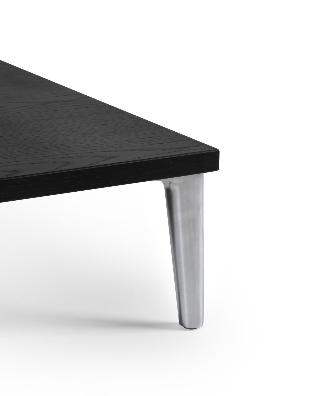 Modern Moooi Sofa So Good Demi Table Black Stained by Marcel Wanders Studio For Sale
