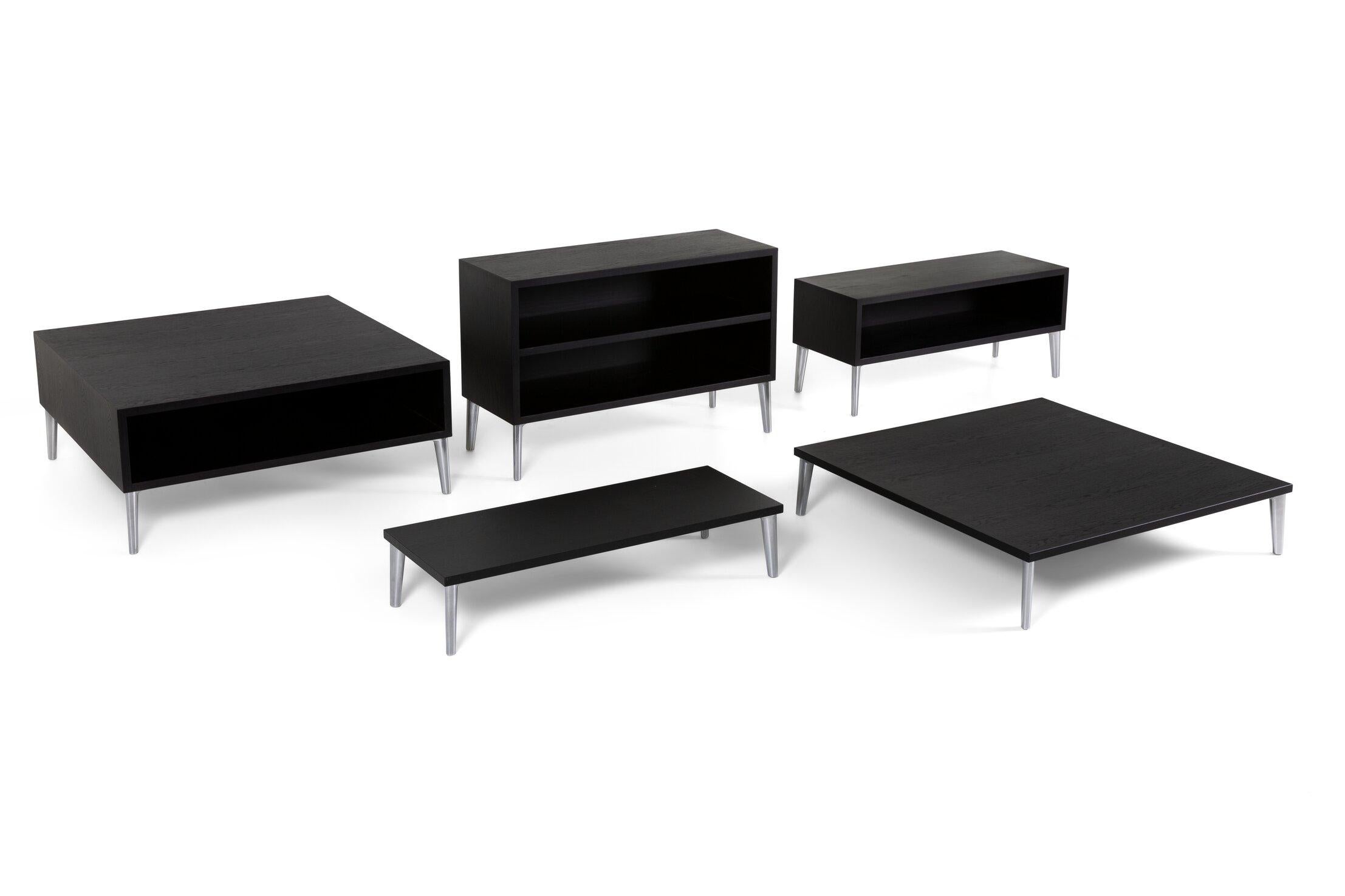 Veneer Moooi Sofa So Good Demi Table Black Stained by Marcel Wanders Studio For Sale