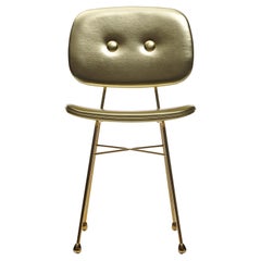 Moooi The Golden Chair in Golden Steel Frame and Upholstery