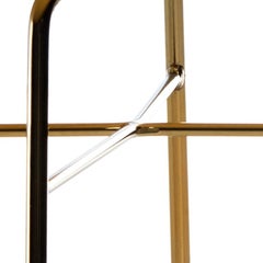 Moooi The Golden Chair in Matt Golden Steel Frame and Upholstery