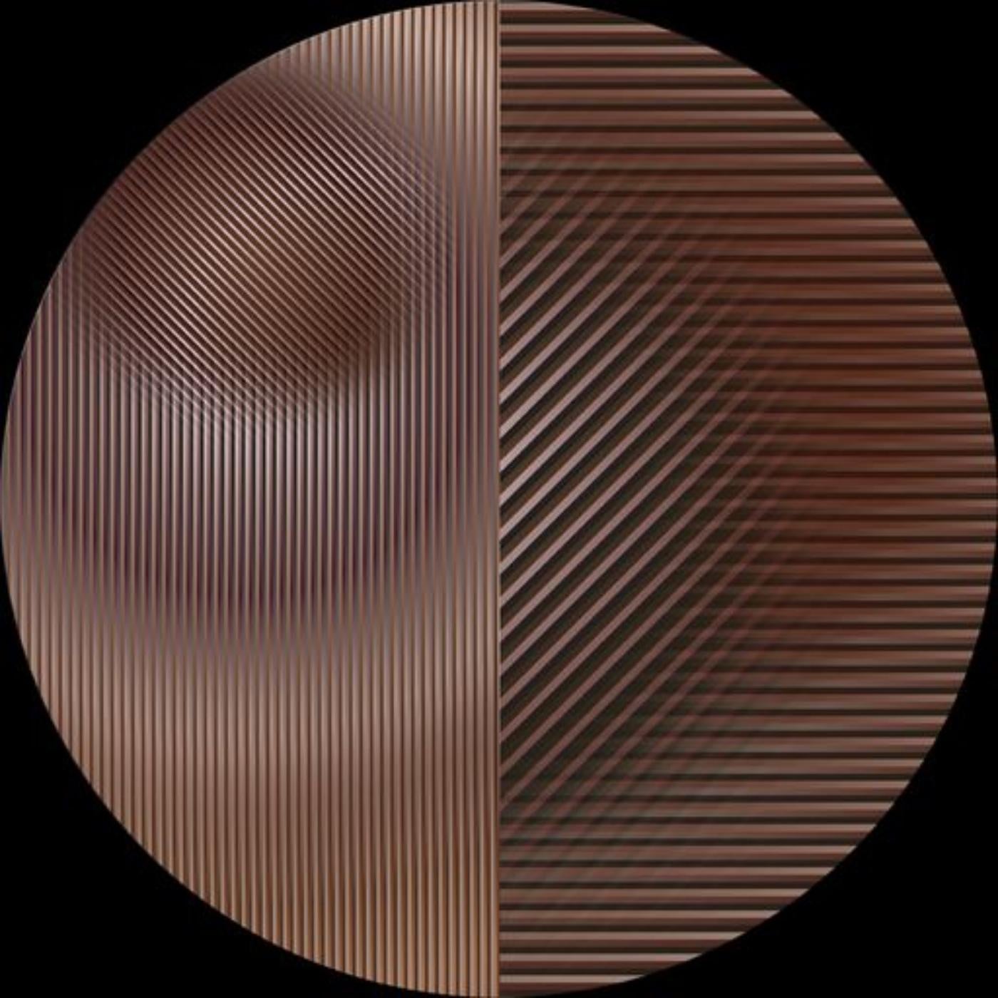 Néerlandais Moooi Trichroic Round Large Rug in Soft Yarn by  Rive Roshan en vente