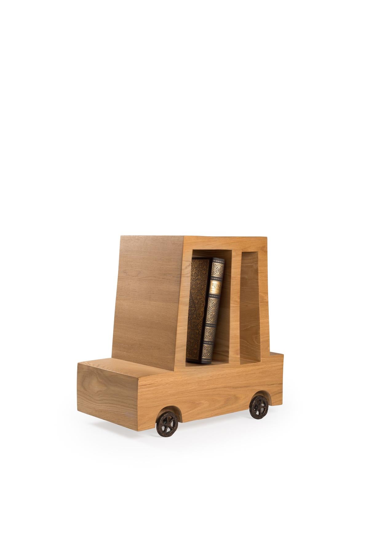 Hoher Moooi Turbo-Tisch mit Holzrahmen von Maarten Baas (Moderne) im Angebot