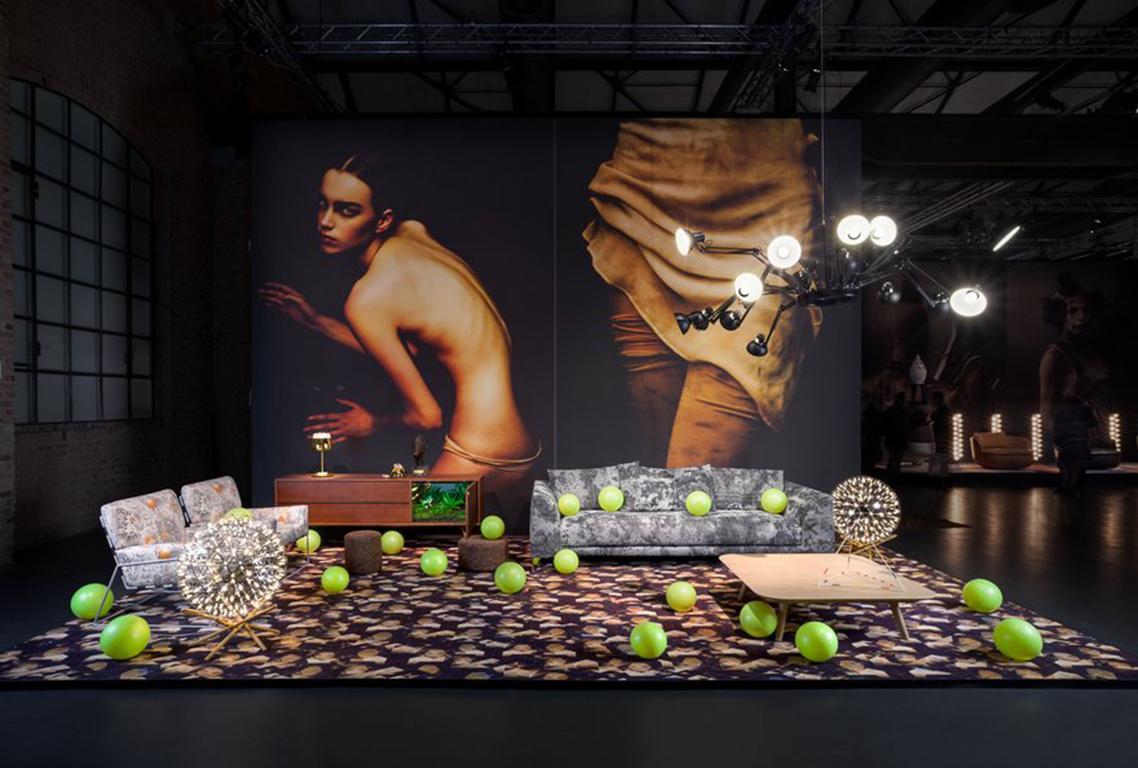 XXIe siècle et contemporain Table basse Moooi Zio 110 en chêne teinté noir par Marcel Wanders Studio en vente