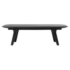 Moooi Zio 110 Coffee Table in Black Stained Oak by Marcel Wanders Studio