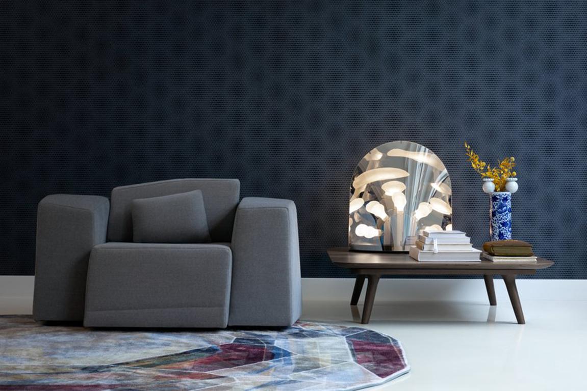 Couchtisch Moooi Zio 110 aus Eiche natur in Öl von Marcel Wanders Studio (Niederländisch) im Angebot