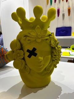 Moorkopf, Sonderausgabe, Vase, Tafelaufsatz, handgefertigt in Italien, 2023, Sonderanfertigung