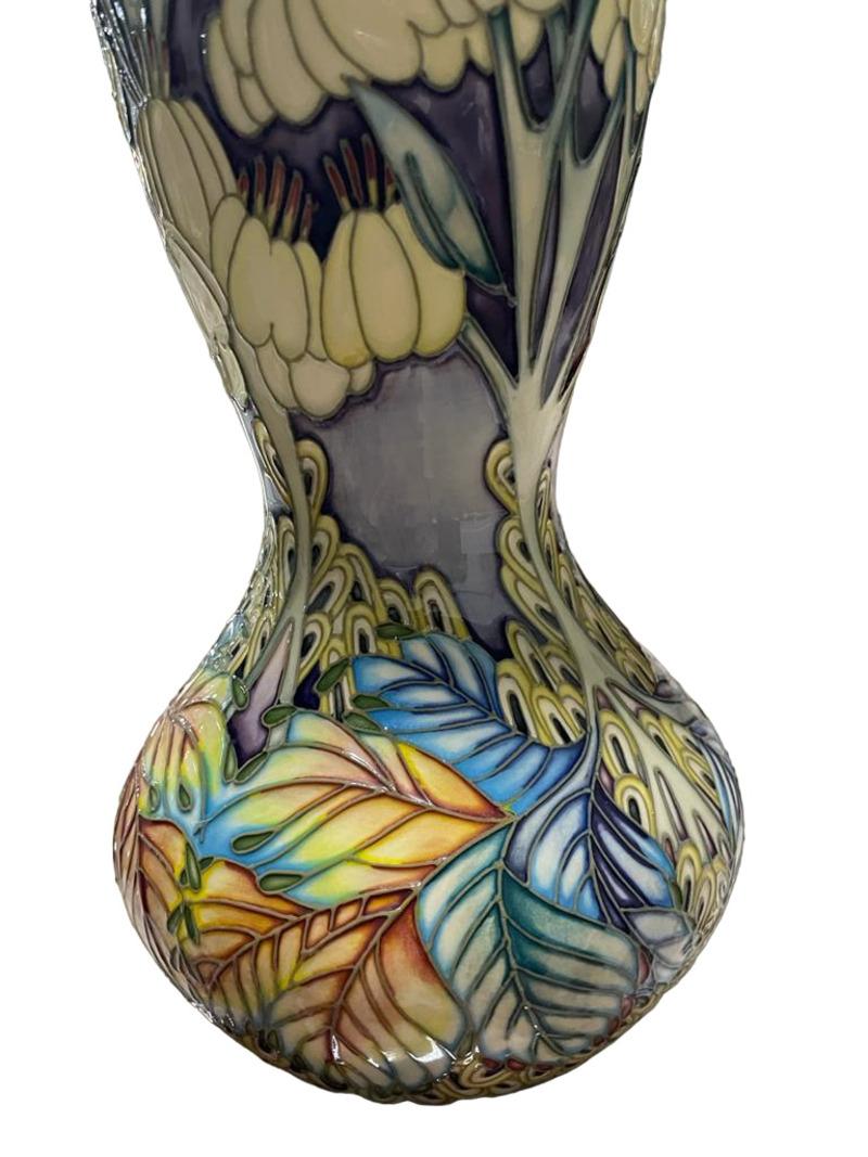 MOORCROFT Collector Club by Emma Bossons Vase Heavens Unseen . Limited Edition 5 For Sale 3