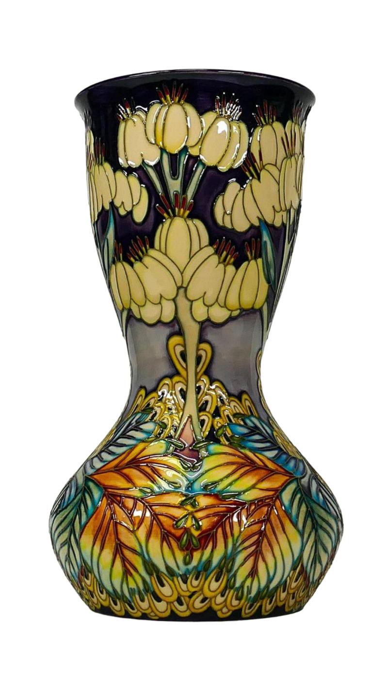 Glazed MOORCROFT Collector Club by Emma Bossons Vase Heavens Unseen . Limited Edition 5 For Sale